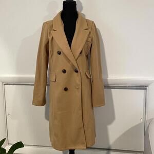 Tan camel pea coat in a size M or 6
